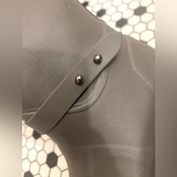 Rag & Bone Tall Riding Rain Boots - size 41 US 10.5 - Picture 5 of 7